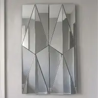 Зеркало настенное &laquo;Сеть&raquo;, на клеевой основе, акриловое, 120 деталей, 60&times;90 см