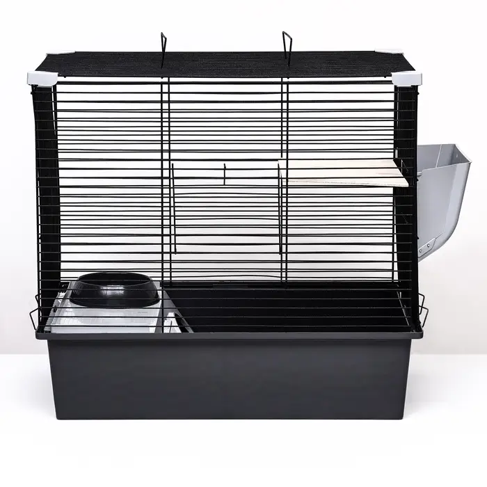 Клетка для шиншиллы &laquo;Пижон&raquo; №19, разборная, 58&times;40&times;49, серая