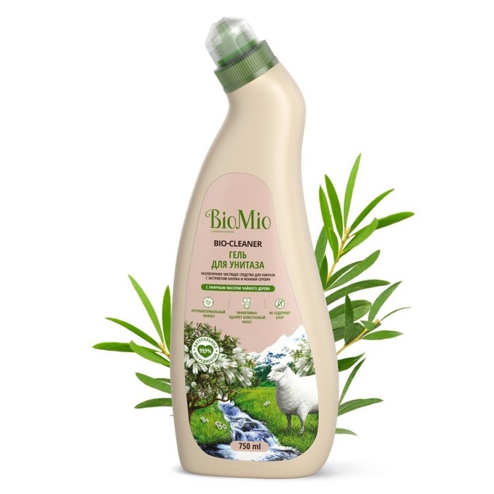 Чистящее средство BioMio  Чистящее средство BioMio "Апельсин", гель, для унитаза, 750 мл