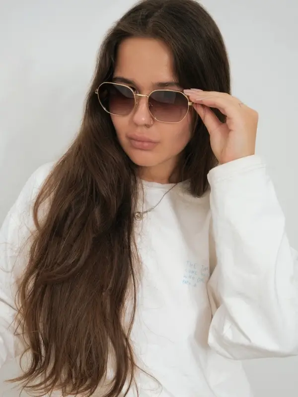 Очки солнцезащитные &laquo;OneSun. Овал&raquo;, uv 400, футляр, салфетка