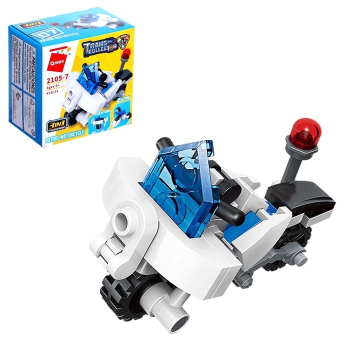 Конструктор "Транспорт", 2105-7  33 детали