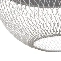 Светильник потолочный BayerLux Lisa, 1&times;40 Вт, Е27, светло-розовый, 26&times;26&times;32 см