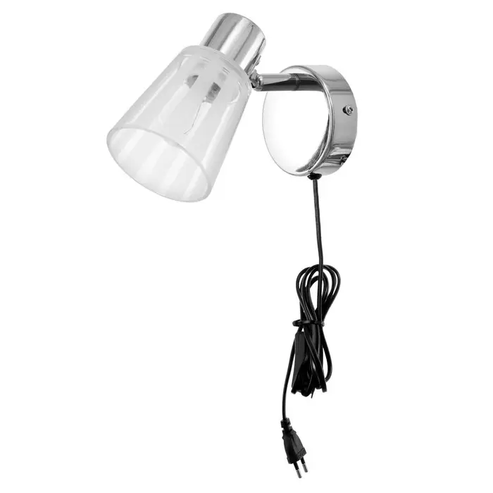 Бра с проводом 59391/1 E14 40 Вт хром 15&times;11&times;15 см