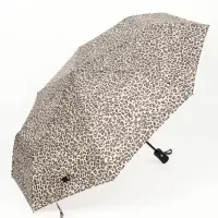 Зонт автоматический &laquo;Леопард&raquo;, эпонж, 3 сложения, 8 спиц, R=48/55 см, d=96 см, МИКС