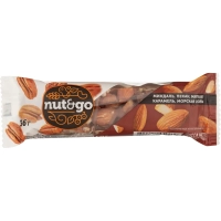 Батончик миндальный NUT N GO с пеканом КА,18 шт /уп КВК335