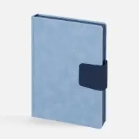 Ежедневник Grande Strap на заказ, датированный, голубой