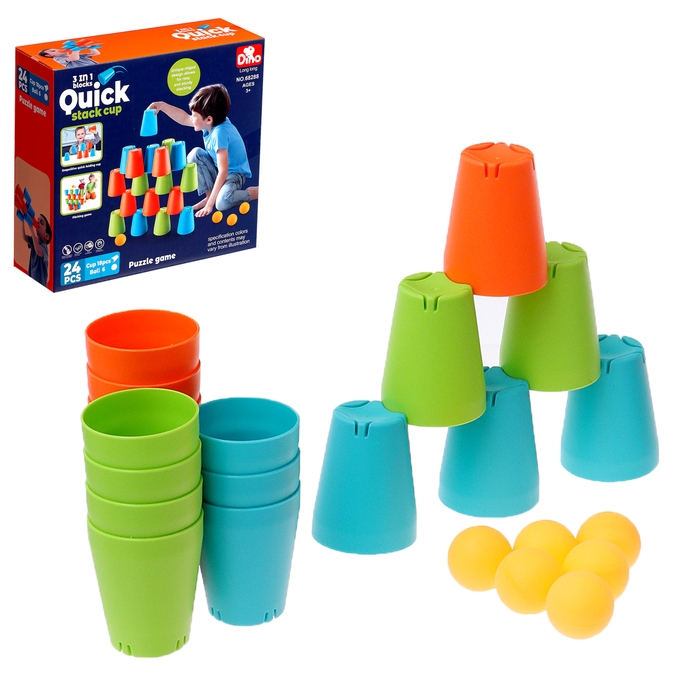 Игра детская «Пирамида знаний», 24 элемента Игра детская «Пирамида знаний», 24 элемента