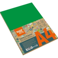 Набор цветной бумаги №1School 8л.8цв.офсет+картон 8л.8цв.немел,А4 Отличник