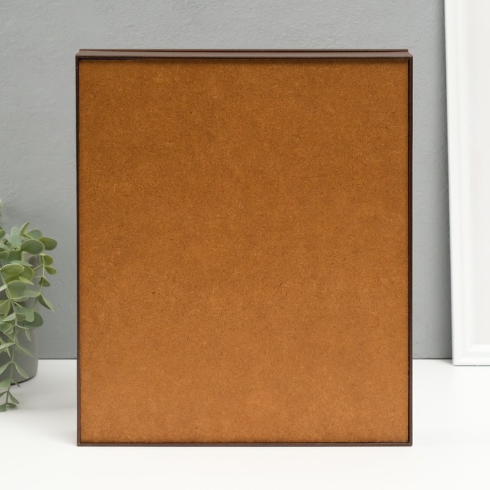 Ключница Ключница "Домик у речки" 26х31 см орех