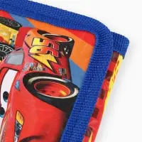 Кошелек детский на липучке &laquo;Тачки&raquo; синий 9&times;9&times;1