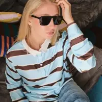 Очки солнцезащитные OneSun, uv 400, дужка 14 см, ширина 15 см, 5&times;6 см, флекс-дужки