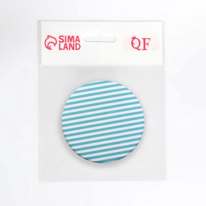 Зеркало складное (2) б/увел ГЕОМЕТРИЯ d7.5см пластик/бумага полосы пакет QF Зеркало складное (2) б/увел ГЕОМЕТРИЯ d7.5см пластик/бумага полосы пакет QF