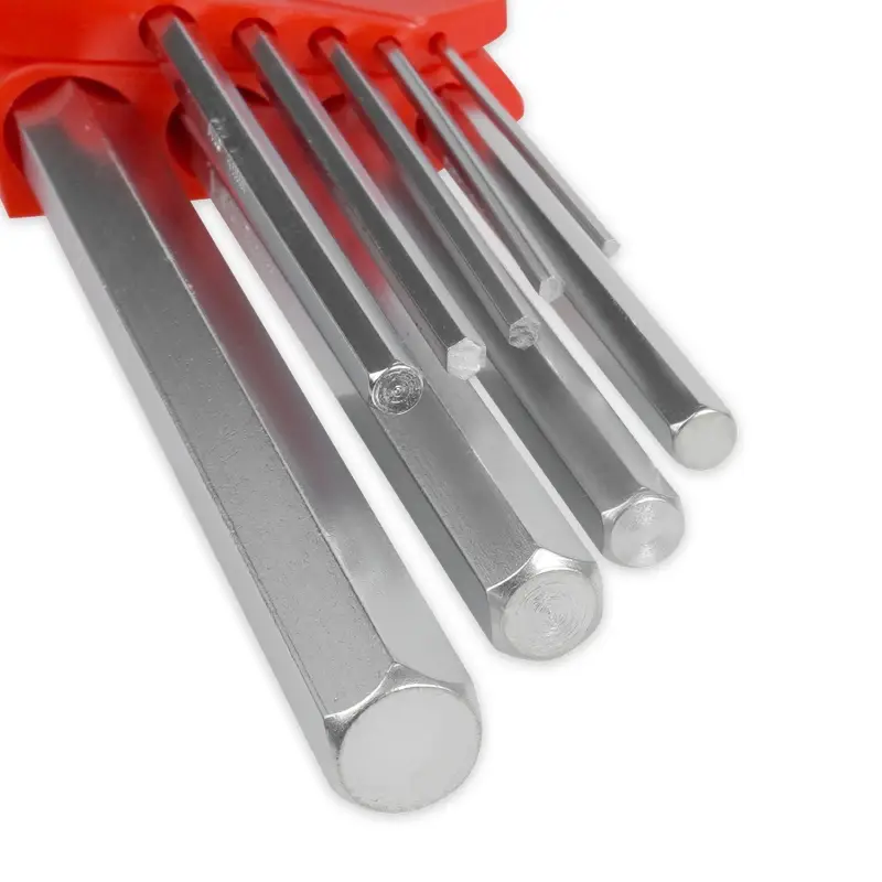 Набор ключей торцевых шестигранных удлиненных 9 предметов (1,5-10мм) AVS HKS-9L