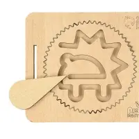 Нейротренажеры для детей Лесная мастерская &laquo;Межполушарные доски со спирографом&raquo;, 16 трафаретов