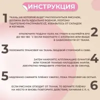 Термонаклейка «Девочки рулят», 15×17.6 см