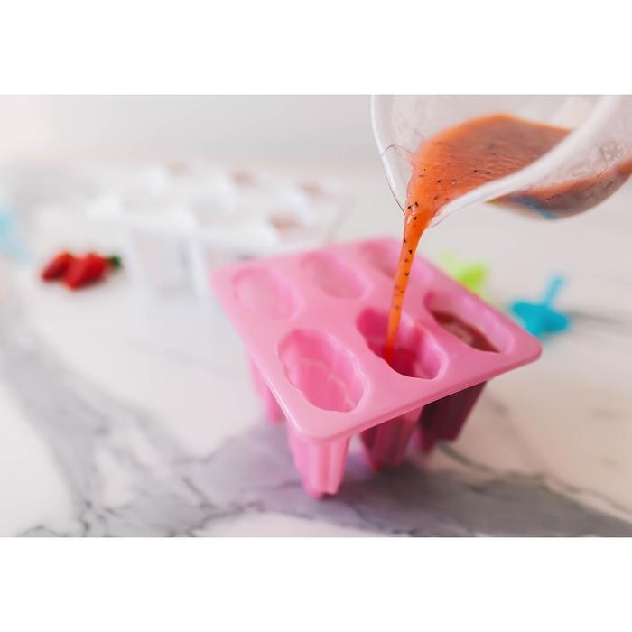 Форма для мороженого «Карусель», 6 ячеек, цвет МИКС Форма для мороженого «Карусель», 6 ячеек, цвет МИКС