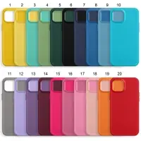 Чехол iPh 14 (6.1) Silicone WS (без лого, в прозрачном пакете)