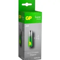 Батарейка алкалиновая GP Super, AA, LR6-40BOX, 1.5 В, набор, 40 шт.
