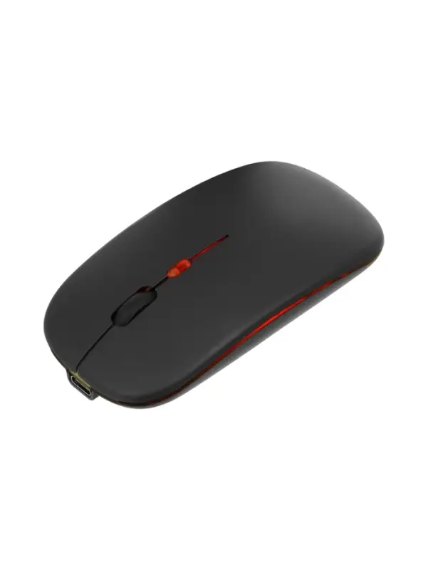 Мышь MB-2.4 беспроводная, оптическая, подсветка, 1600 dpi, USB+BT, чёрная Мышь MB-2.4 беспроводная, оптическая, подсветка, 1600 dpi, USB+BT, чёрная