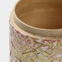 Банка для сыпучих продуктов, 9&times;9&times;10 см, бамбук