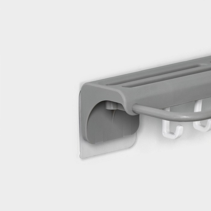 Держатель для кухонных принадлежностей с держателем для полотенец