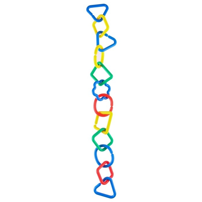 Развивающая игрушка «Цепочка», 12 элементов, Крошка Я Развивающая игрушка «Цепочка», 12 элементов, Крошка Я