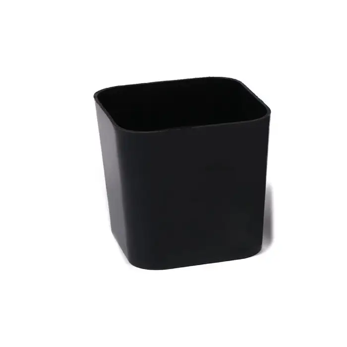 Горшок для рассады, 300 мл, 7.5&times;7.5&times;7.5 см, пластик, чёрный, Greengo