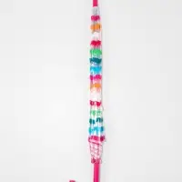 Зонт - трость полуавтоматический &laquo;Полосы&raquo;, 8 спиц, R=47/53 см, d=94 см, разноцветный