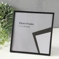 Фоторамка металл на 1 фото 18х18 см "Классик" чёрная 1,5х18,4х18,4 см Фоторамка металл на 1 фото 18х18 см "Классик" чёрная 1,5х18,4х18,4 см