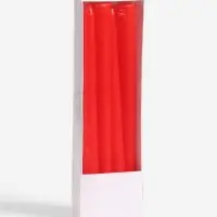 Свечи античные 2.2&times;25.5 см, набор 4 шт., красные