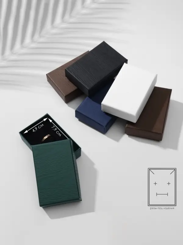 Набор короборчек подарочных 6 шт. под набор "Дерево", 5*8, цвет МИКС (4742763)