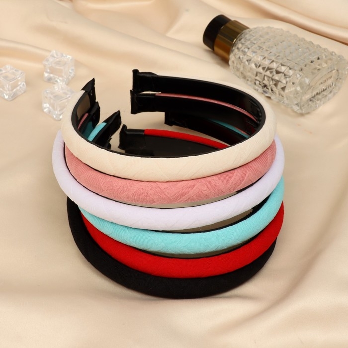 Ободок для волос Ободок для волос "Августина" бархат, 1 см, микс