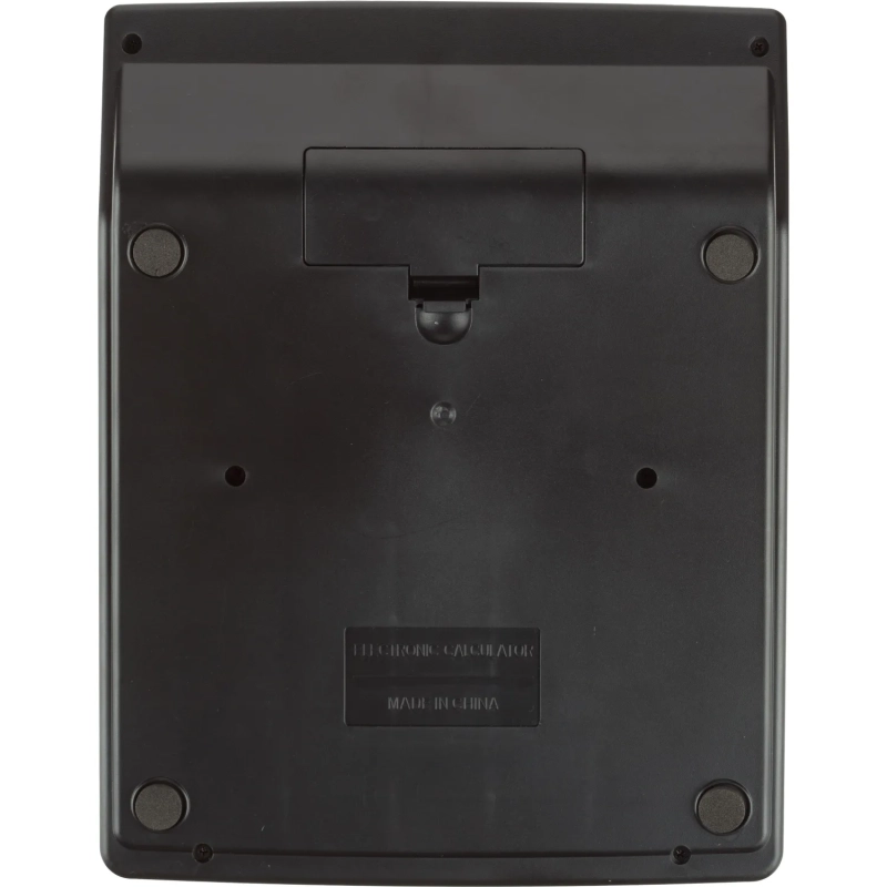 Калькулятор настольный ПОЛНОРАЗМЕРНЫЙ Attache AF-445B,12р,дв.пит,черный