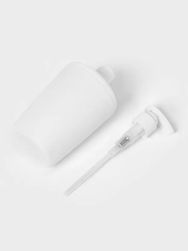 Набор для ванной комнаты Aqua, 4 предмета, пластик, белый