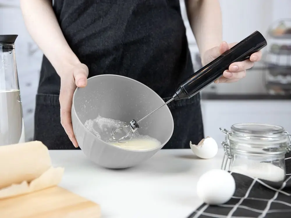 Беспроводной вспениватель молока Cuptavia, черный Беспроводной вспениватель молока Cuptavia, черный