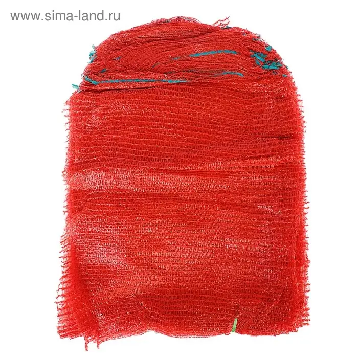 Сетка овощная, красная, 35 х 60 см, 15 кг Сетка овощная, красная, 35 х 60 см, 15 кг