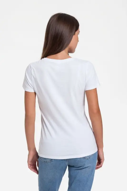 Футболка женская «Смотри вглубь», белая, размер S Футболка женская «Смотри вглубь», белая, размер S