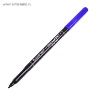 Маркер перманентный Centropen 2536, синий, узел 2.0 мм, линия 1 мм