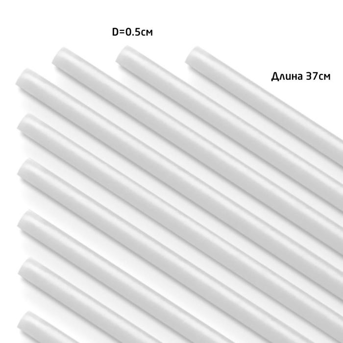 Трубочка для шаров и сахарной ваты, d=5 мм, набор 100 шт., цвет прозрачный Трубочка для шаров и сахарной ваты, d=5 мм, набор 100 шт., цвет прозрачный