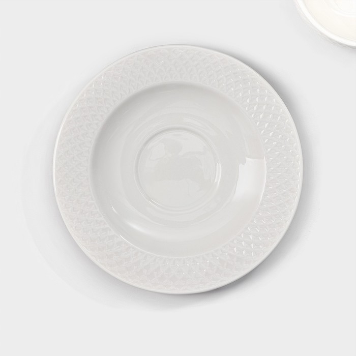 Набор кофейный фарфоровый на 6 персон Wilmax «Юлия Высоцкая», 12 предметов: 6 чашек 170 мл, 6 блюдец d=14,1 см, цвет белый Набор кофейный фарфоровый на 6 персон Wilmax «Юлия Высоцкая», 12 предметов: 6 чашек 170 мл, 6 блюдец d=14,1 см, цвет белый