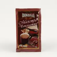 Маршмеллоу с горячим шоколадом и взрывной карамелью "Посылка"