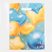 Пакет полиэтиленовый &laquo;Шарики в подарок&raquo;, с вырубной ручкой, 40&times;31 см, 30 мкм