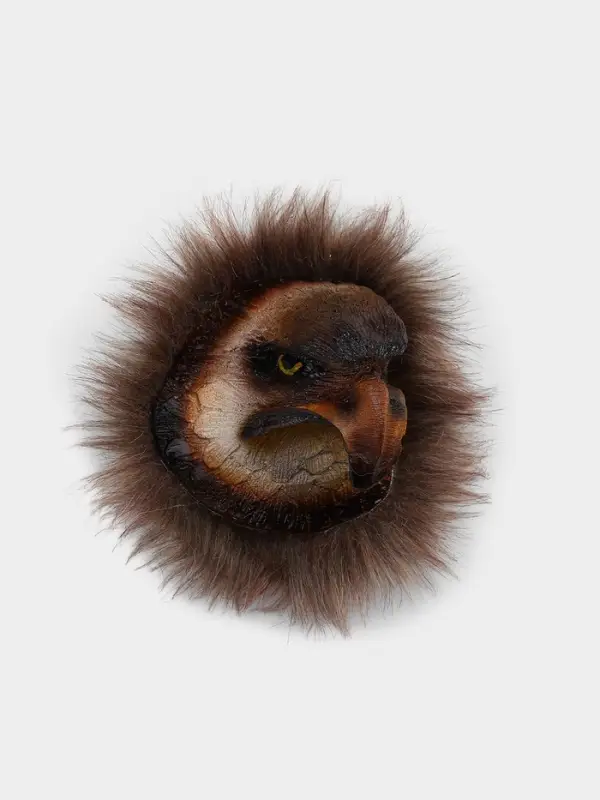 Панно "Голова орла" 15х15х7 см