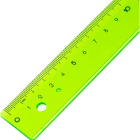 Линейка 30см Attache Bright Colours зеленая