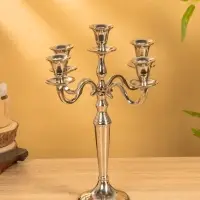 Подсвечник "Джания" на 5 свечей 18х23х33,5 см, алюминий Подсвечник "Джания" на 5 свечей 18х23х33,5 см, алюминий