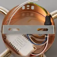 Бра BayerLux Willa, LED, 14 Вт, 4000-6000К, 38&times;18&times;10 см, золотистое