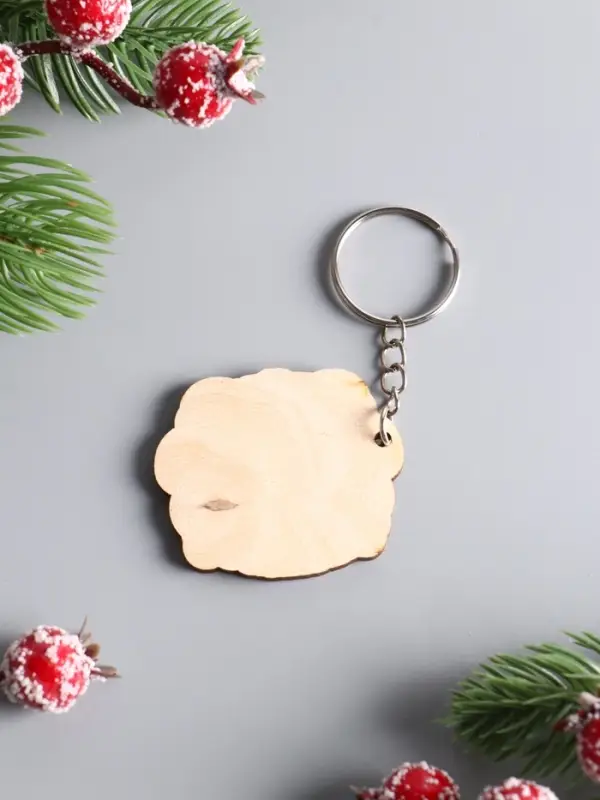 Брелок новогодний 2026 «Семейного благополучия», размер брелока 4.5×4 см