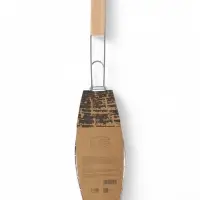 Решётка - гриль для рыбы maclay, 30&times;12 см, хромированная сталь, для мангала