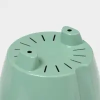 Кашпо для цветов со вставкой &laquo;Флюте&raquo;, 1.9 л, цвет нефрит