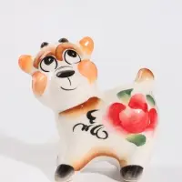 Фигурка фарфоровая &laquo;Козлик Богдан&raquo;, гжель, 6.5&times;6&times;3.5 см, МИКС